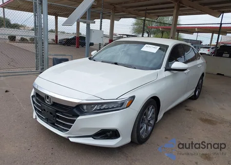 2021 Honda Accord Lx из США, поврежденный, VIN 1HGCV1F18MA041806